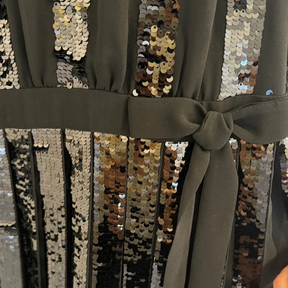 Twin set vestido Milano Midi sparkly dress. Rarely worn. Size 6 - Picture 7 of 9